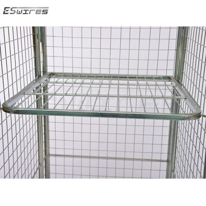 2-panel roll container shelf