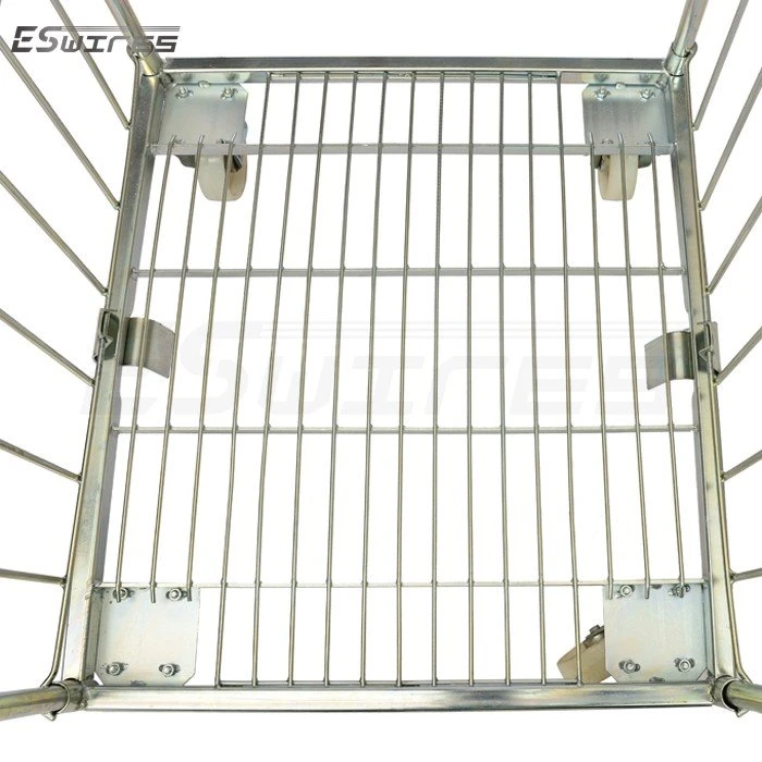 2-panel roll container square base